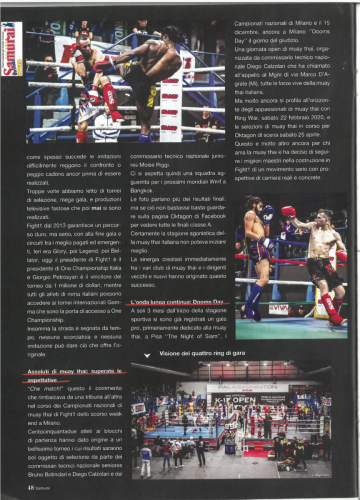 K1 OPEN e ASSOLUTI MUAY THAI 