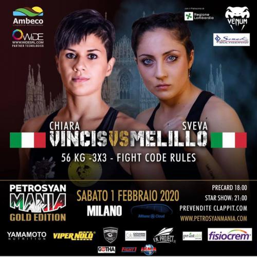 Vincis vs Melillo