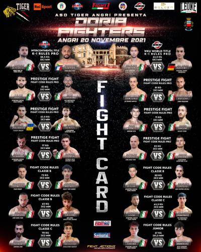 La card completa di Doria Fighters